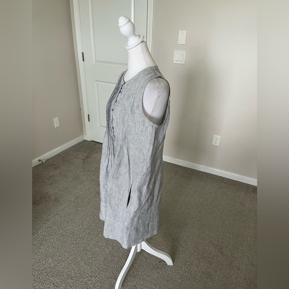 NWOT Quince European Linen Sleeveless Swing Dress Size Small - Picture 8 of 16
